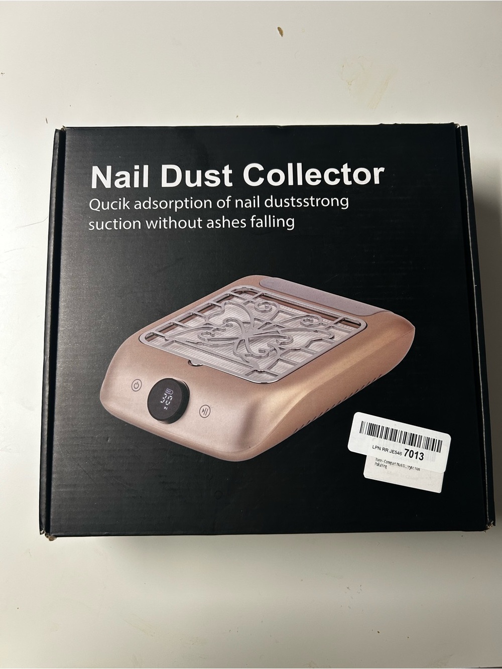 Nail Dust Collector for acrylic Nail Electric Filter Vacuum Cleaner Machine New